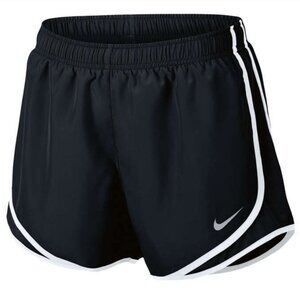 Nike Womens Dri-FIT Tempo Running Shorts - Black & White